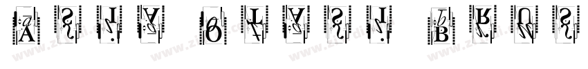 Asia Otasi Brush Typ字体转换